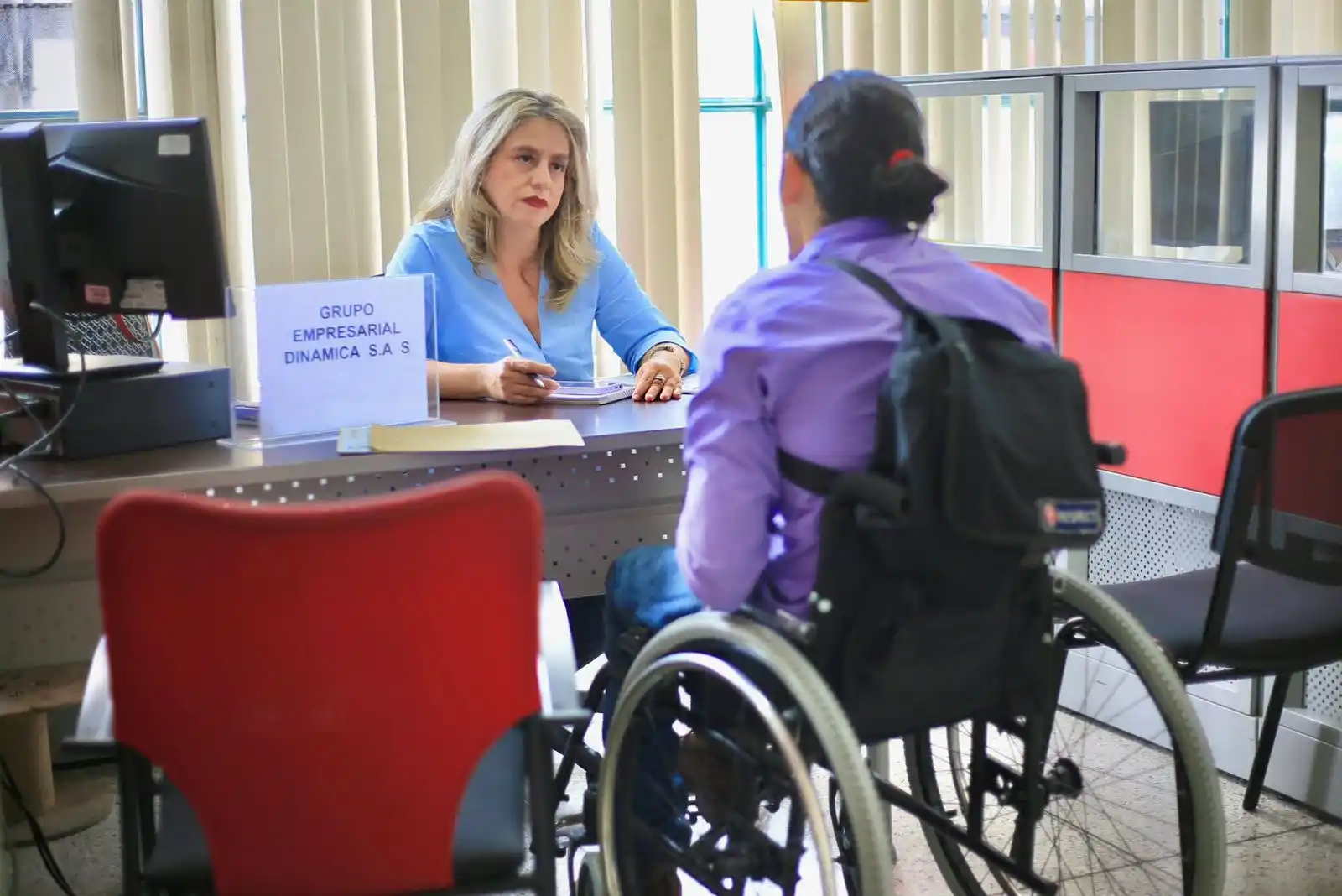 Image from Alcaldía de Pereira : SEGUNDA MARATÓN DE EMPLEO PARA PERSONAS CON DISCAPACIDAD EN PEREIRA �...