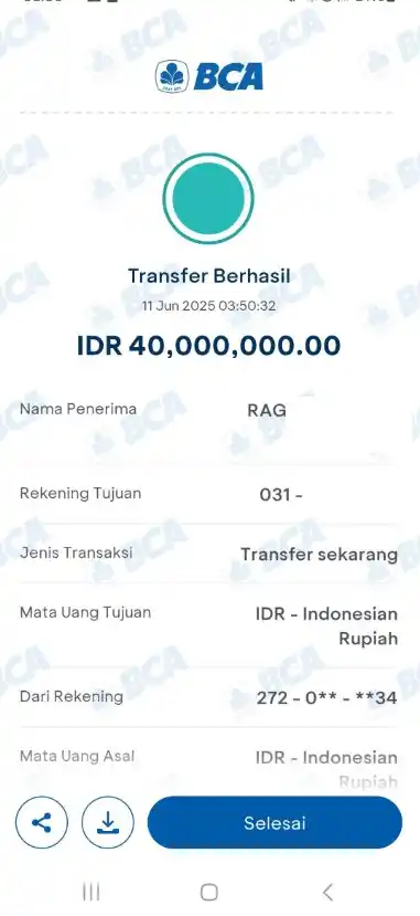Image from LINETGL: Selamat kepada User ID : rag***** telah berhasil mendapat kemenangan b...