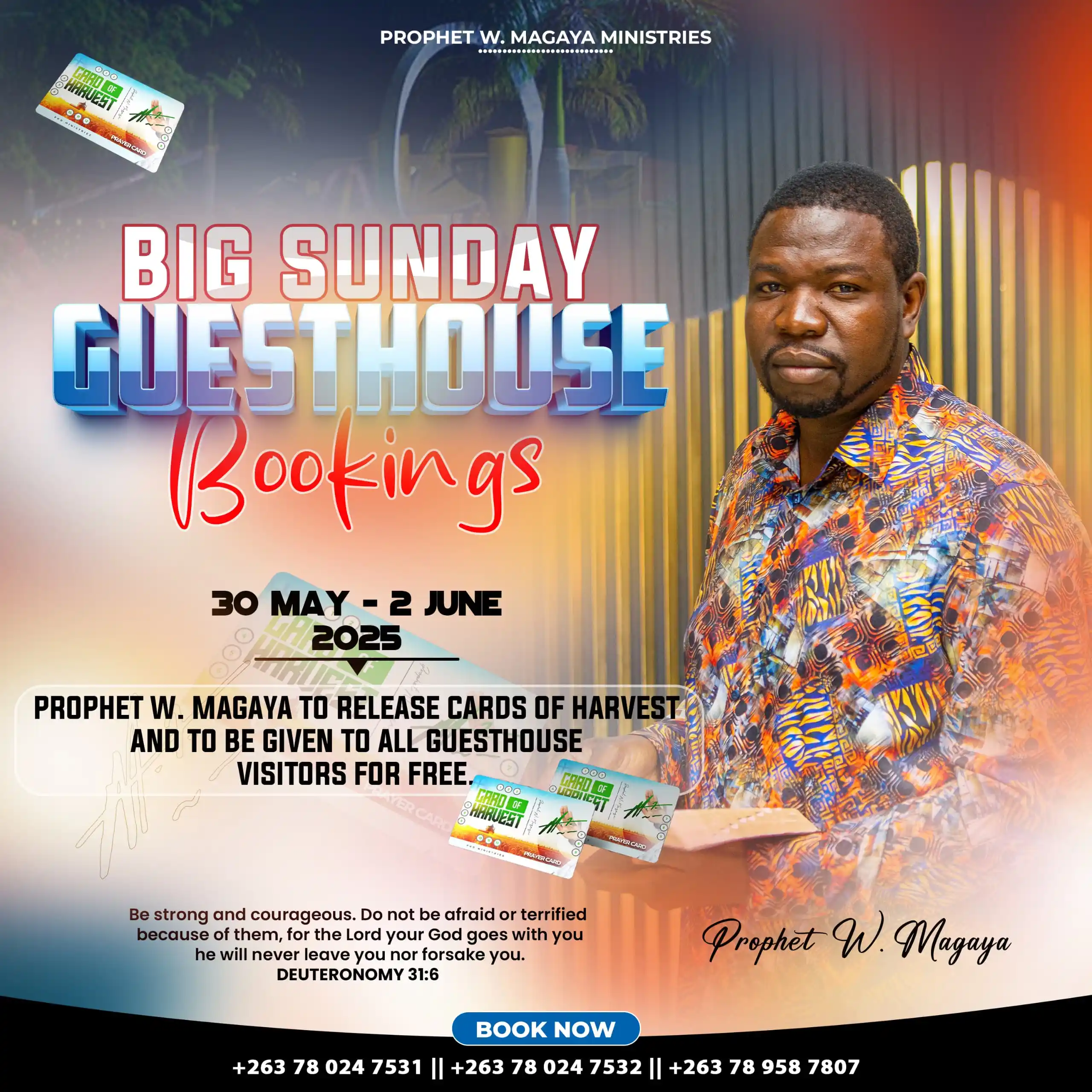 Image from Prophet Magaya Ministries: ๐๐ฟ๐ฒ ๐๐ผ๐ ๐ฟ๐ฒ๐ฎ๐ฑ๐ ๐ณ๐ผ๐ฟ ๐ฎ ๐ฑ๐ถ๐๐ถ๐ป๐ฒ ๐ฒ๐ป๐ฐ๐ผ๐๐ป๐๐ฒ๐ฟ? T...