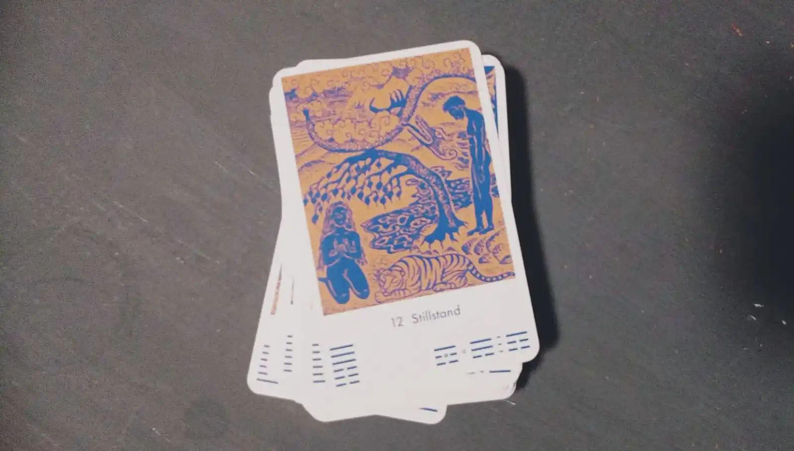 Image from Tagesimpulse - Tagesbotschaften / Skatkarten Der 3.Generation / Orakel / Feng Shui / Tarot: ```I Ging Tagesenergie 👋``` Hexagram *12 - Stillstand* Tagesoffizier...