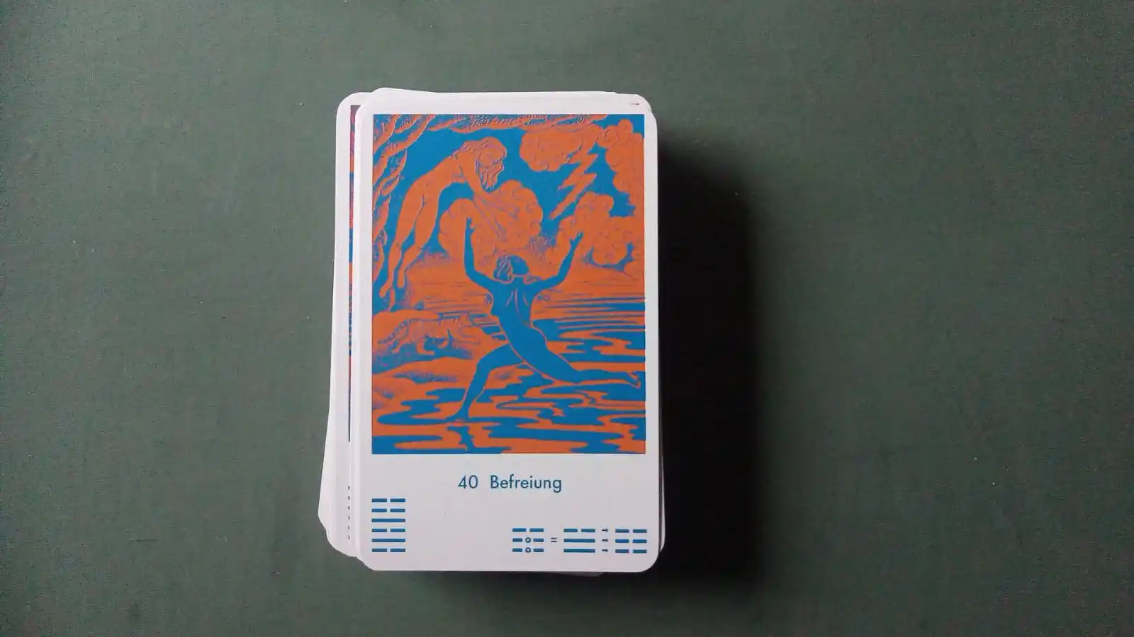 Image from Tagesimpulse - Tagesbotschaften / Skatkarten Der 3.Generation / Orakel / Feng Shui / Tarot: ```I Ging Tagesenergie 👋``` Hexagram *40 - Befreiung* Tagesoffizier ...