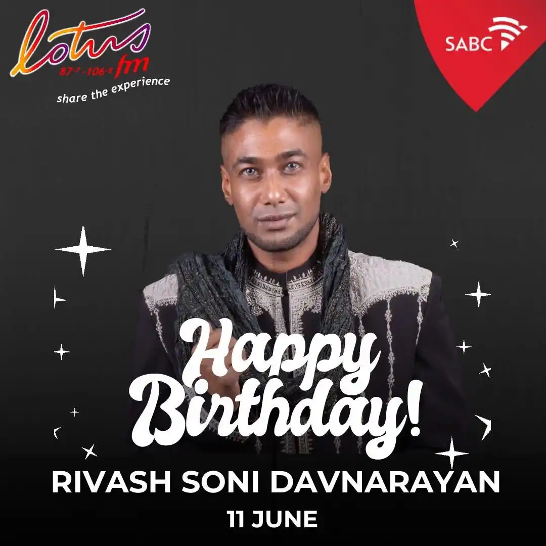 Image from LotusFM: Wishing our dynamic Weekend Explosion presenter, Rivash Soni Davnaraya...
