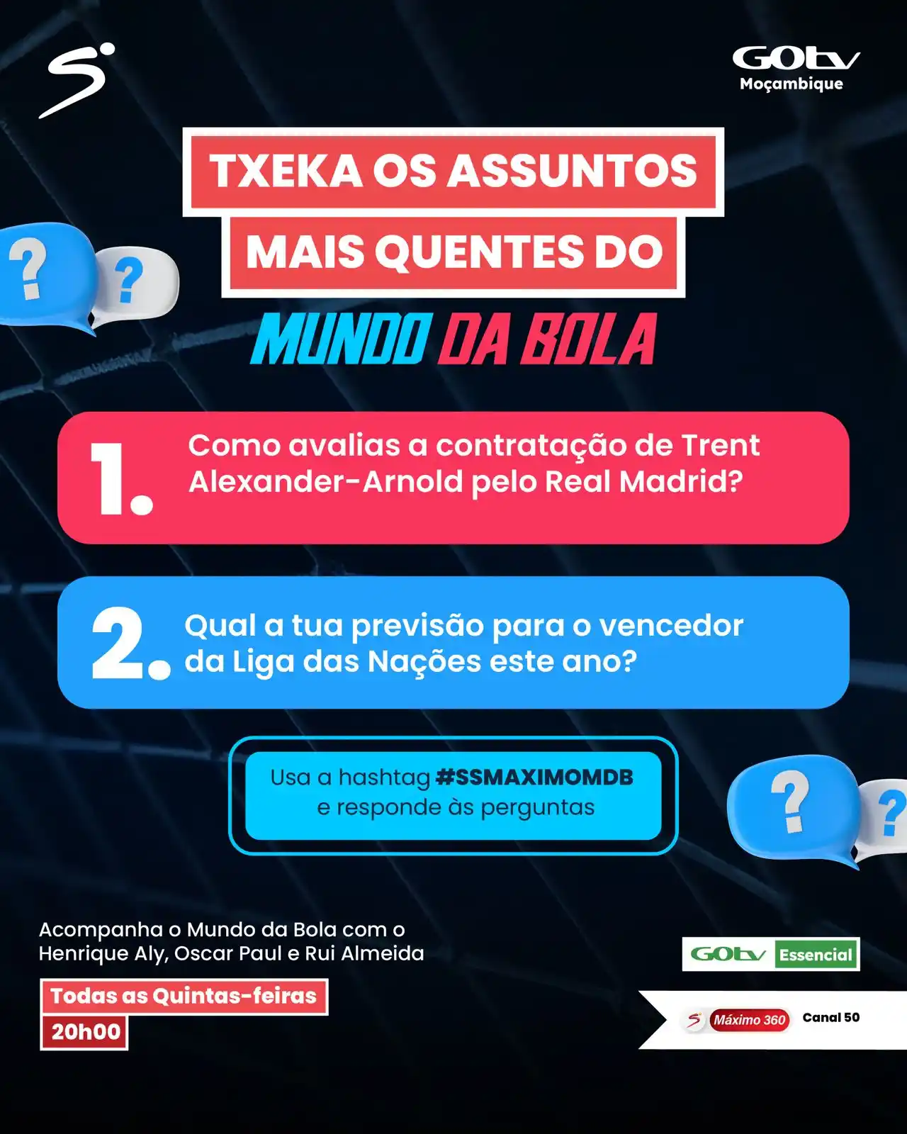 Image from GOtv Moçambique: A semana segue com novidades que dividem opiniões. A Casa Branca abriu...