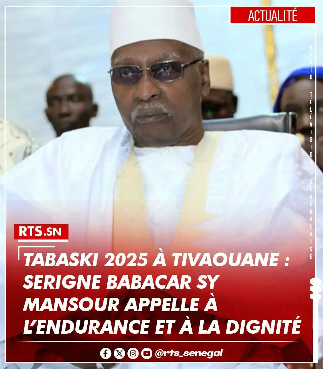 Image from PASTEF-Les Patriotes -/2050 🇸🇳: À Tivaouane, Serigne Babacar Sy Mansour a appelé à l’endurance, à la d...