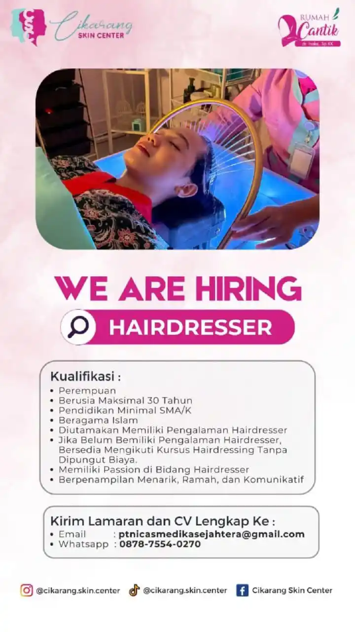 LOWONGAN PEKERJAAN JABODETABEK - KARAWANG post