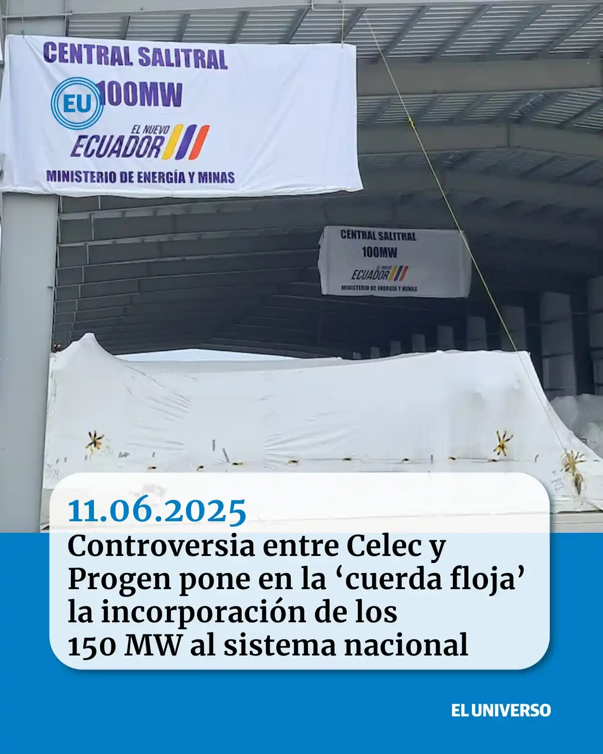 Image from EL UNIVERSO: 🔴 *Atención* 🔴 A tres meses del inicio del estiaje previsto para es...