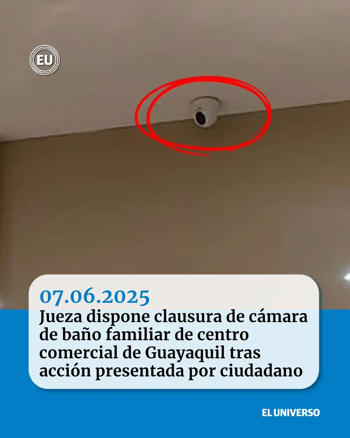 Image from EL UNIVERSO: 🔴 *Atención* 🔴 Un ciudadano acudió a la justicia ecuatoriana por la...