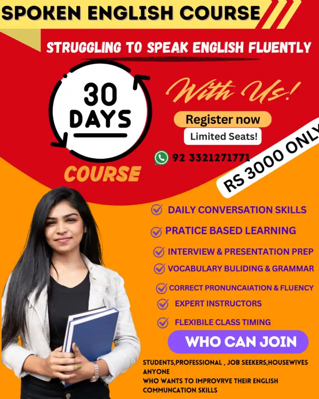 Image from M. Zahid Iqbal - PakEduCareer Educational Updates: ✨ 𝘽𝙤𝙤𝙨𝙩 𝙔𝙤𝙪𝙧 𝘾𝙤𝙣𝙛𝙞𝙙𝙚𝙣𝙘𝙚 & 𝙎𝙥𝙚𝙖𝙠 𝙀𝙣𝙜𝙡𝙞𝙨𝙝...