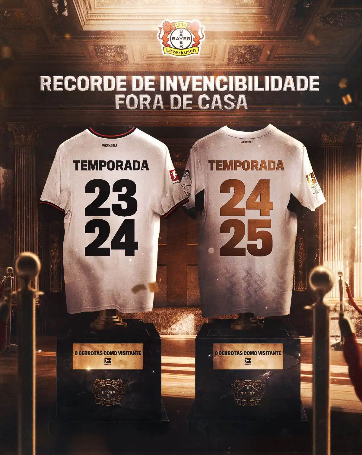 Bayer 04 Leverkusen Brasil post