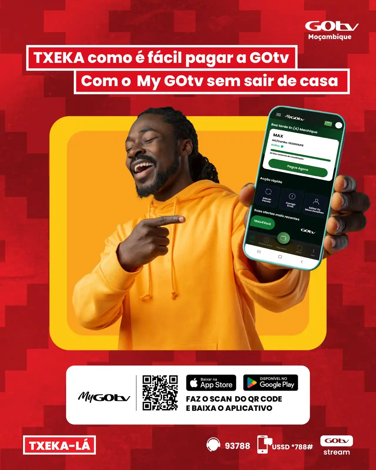 Image from GOtv Moçambique: Flexibilidade e facilidade aonde estiveres, é o que te trazemos com o ...