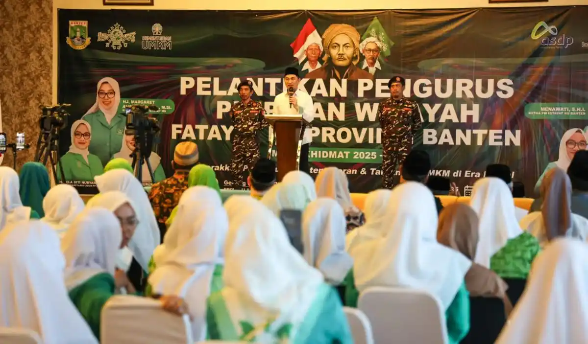 Image from Pemerintah Provinsi Banten: *Hadiri Pelantikan PW Fatayat NU, Wagub Banten A Dimyati Natakusumah: ...