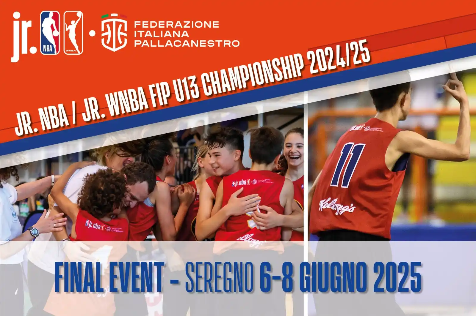 Image from Federbasket: Jr. NBA/jr. WNBA FIP U13, al Final Event di Seregno ospite il 7 volte ...