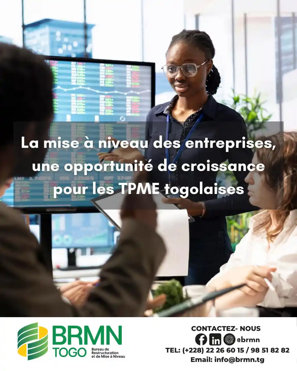 Image from Gouvernement Togolais: La mise à niveau d’une entreprise vise l’optimisation de ses fonctions...