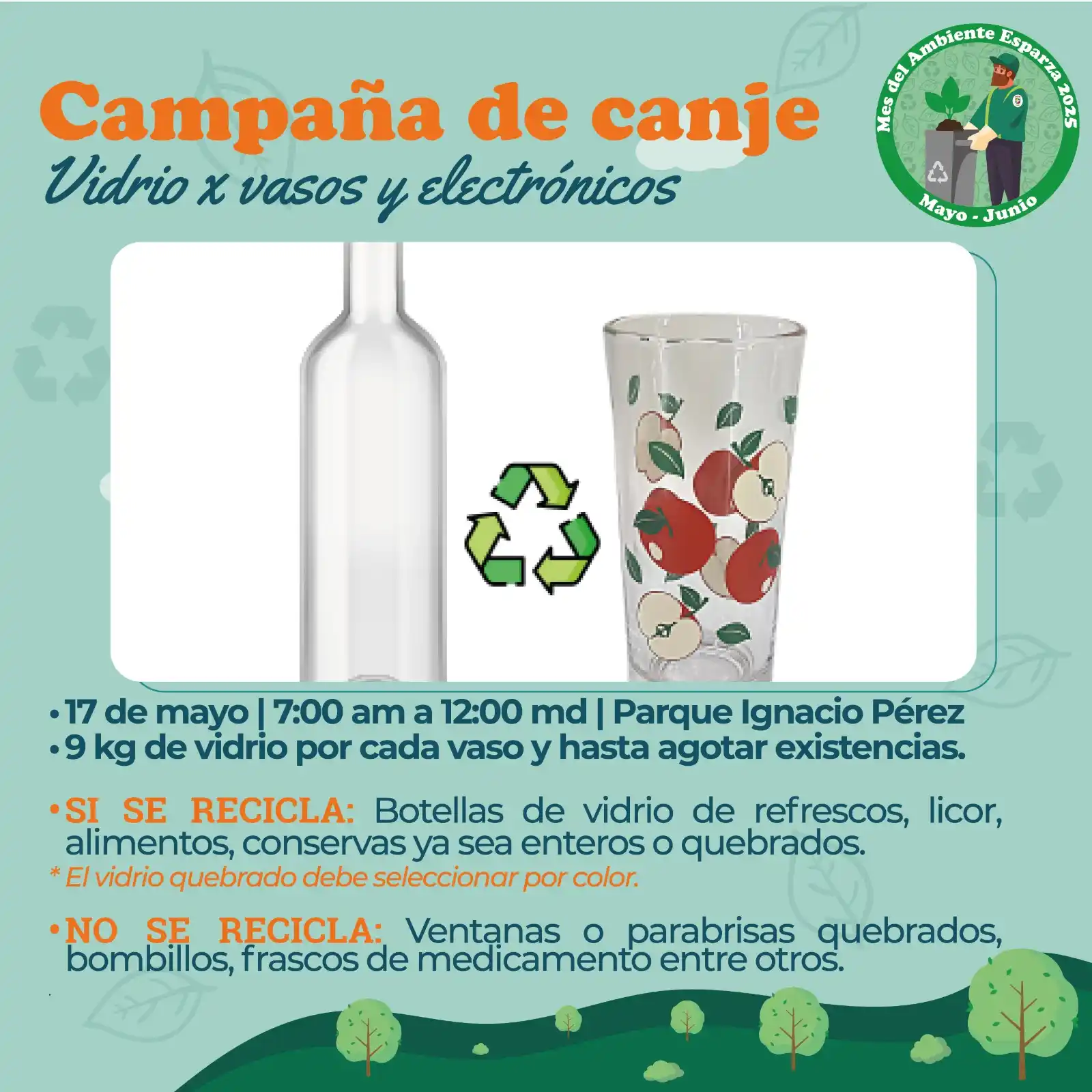 Image from Muni Esparza informa โน๏ธ: ๐ข ยก๐๐ฅ๐๐ ๐จฬ ๐ฅ๐ ๐๐๐ฆ๐ฉ๐๐งฬ๐ ๐๐ ๐ซ๐๐๐ข๐๐ฅ๐๐ฃ๐ ๐ฉ๐จ๐ซ ๐ฅ...