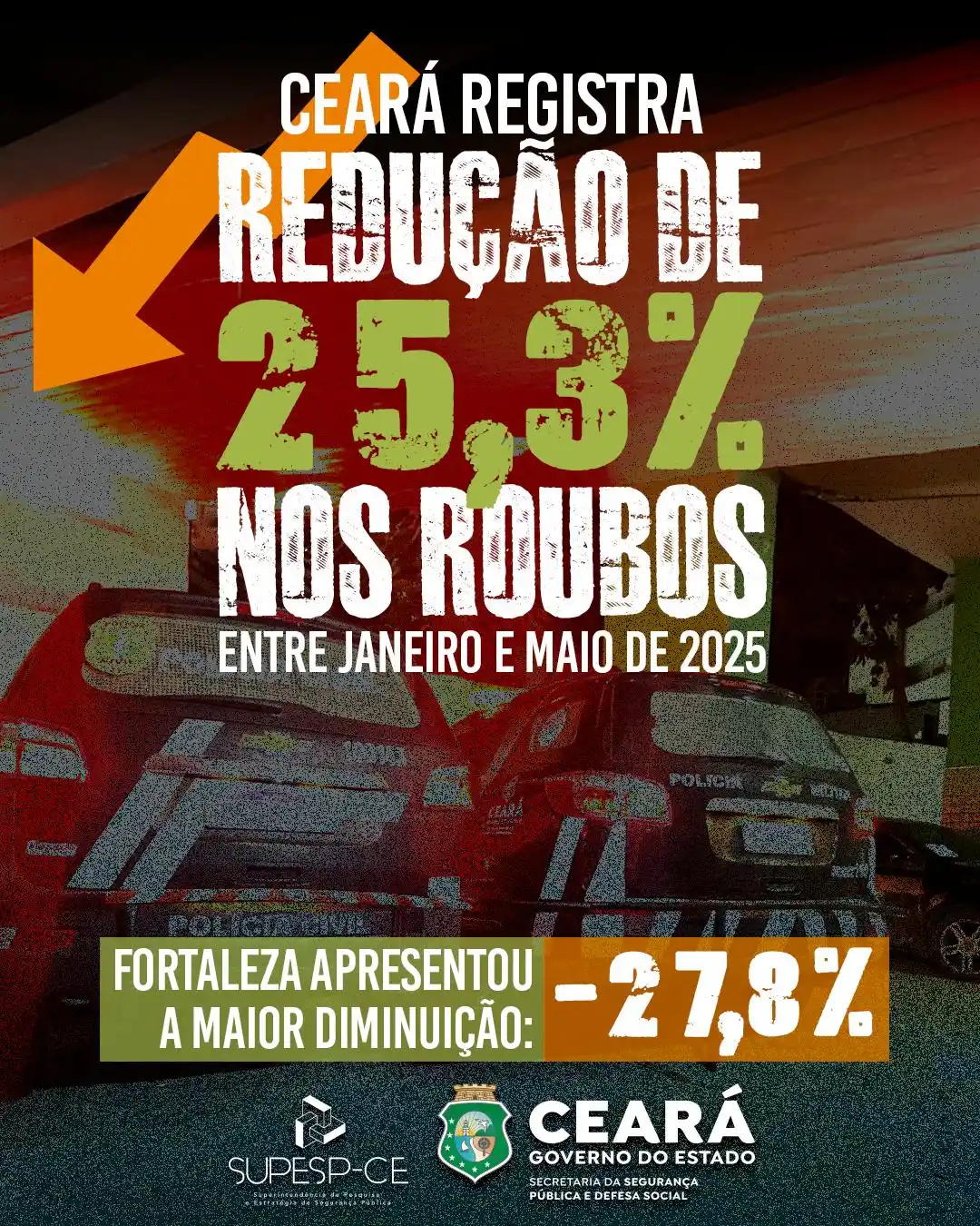 Image from SSPDS Notícias: ✅ *Mais um resultado que mostra a força do trabalho da Segurança Públi...