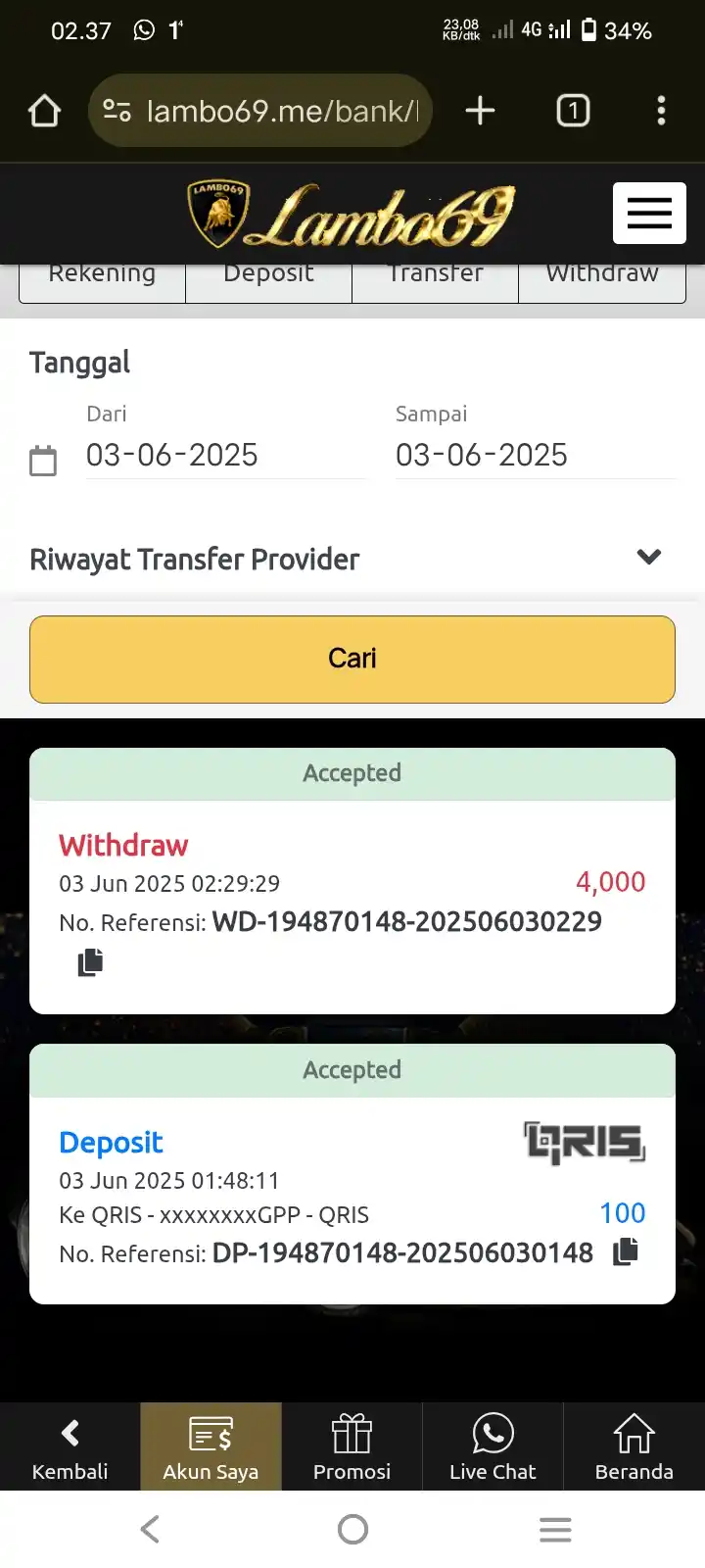 DANA KAGET UPDATE SETIAP HARI post