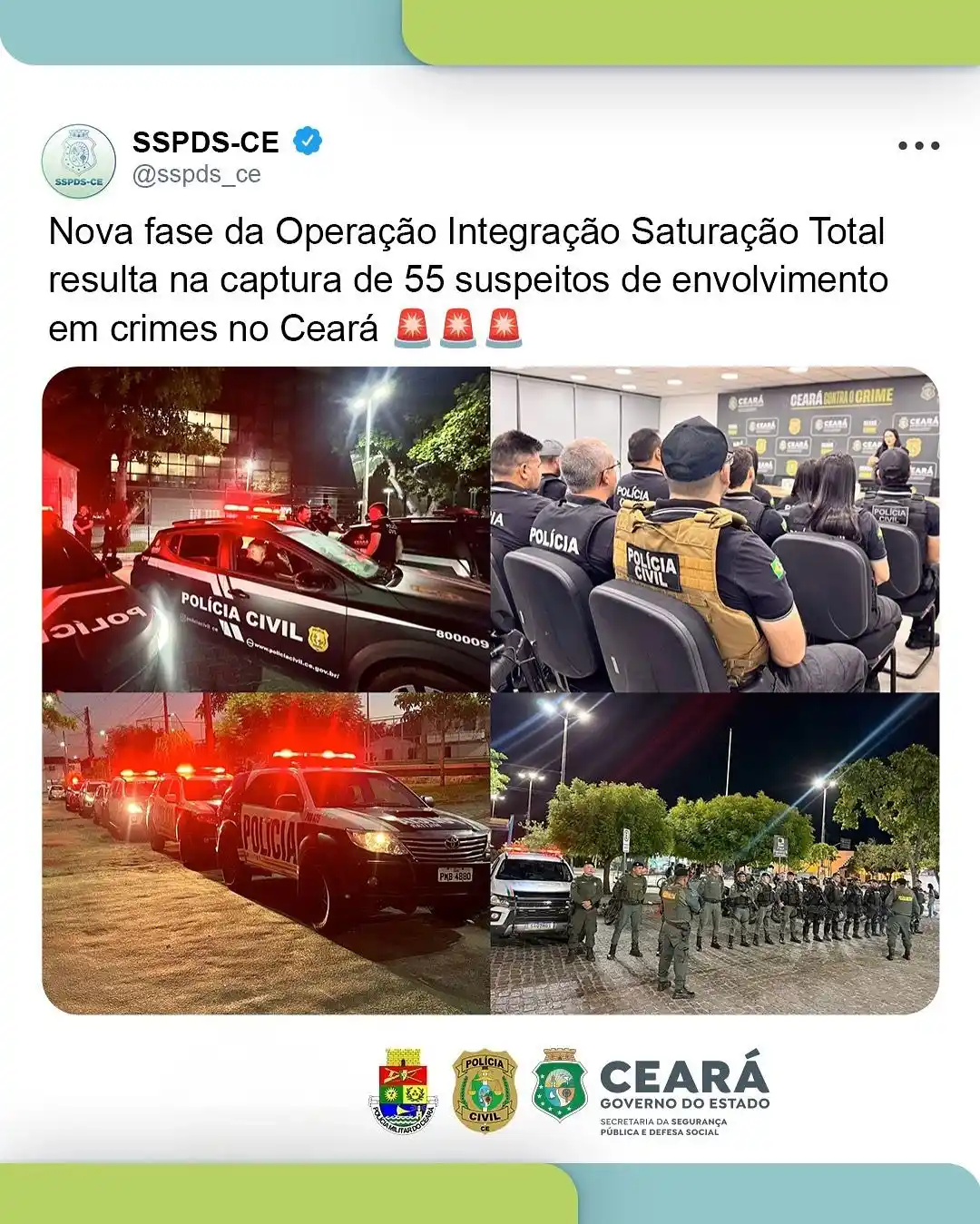 SSPDS Notícias post