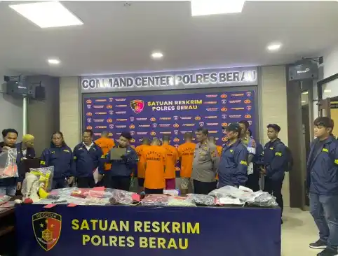 Image from Headline Kaltim: Polres Berau membeberkan 6 kasus kriminal yang jadi atensi utama. Terj...