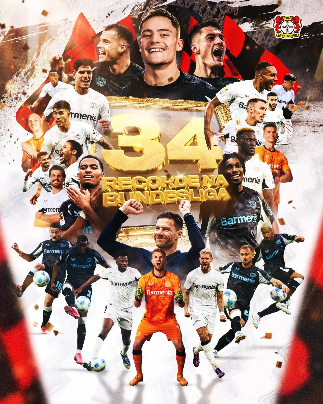 Bayer 04 Leverkusen Brasil post