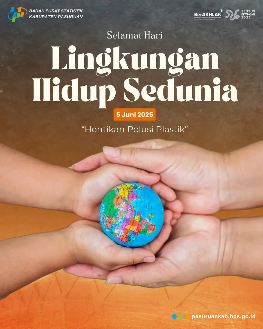 Image from BPS KABUPATEN PASURUAN: Sahabat Data... SELAMAT HARI LINGKUNGAN HIDUP SEDUNIA -5 Juni 2025- ...