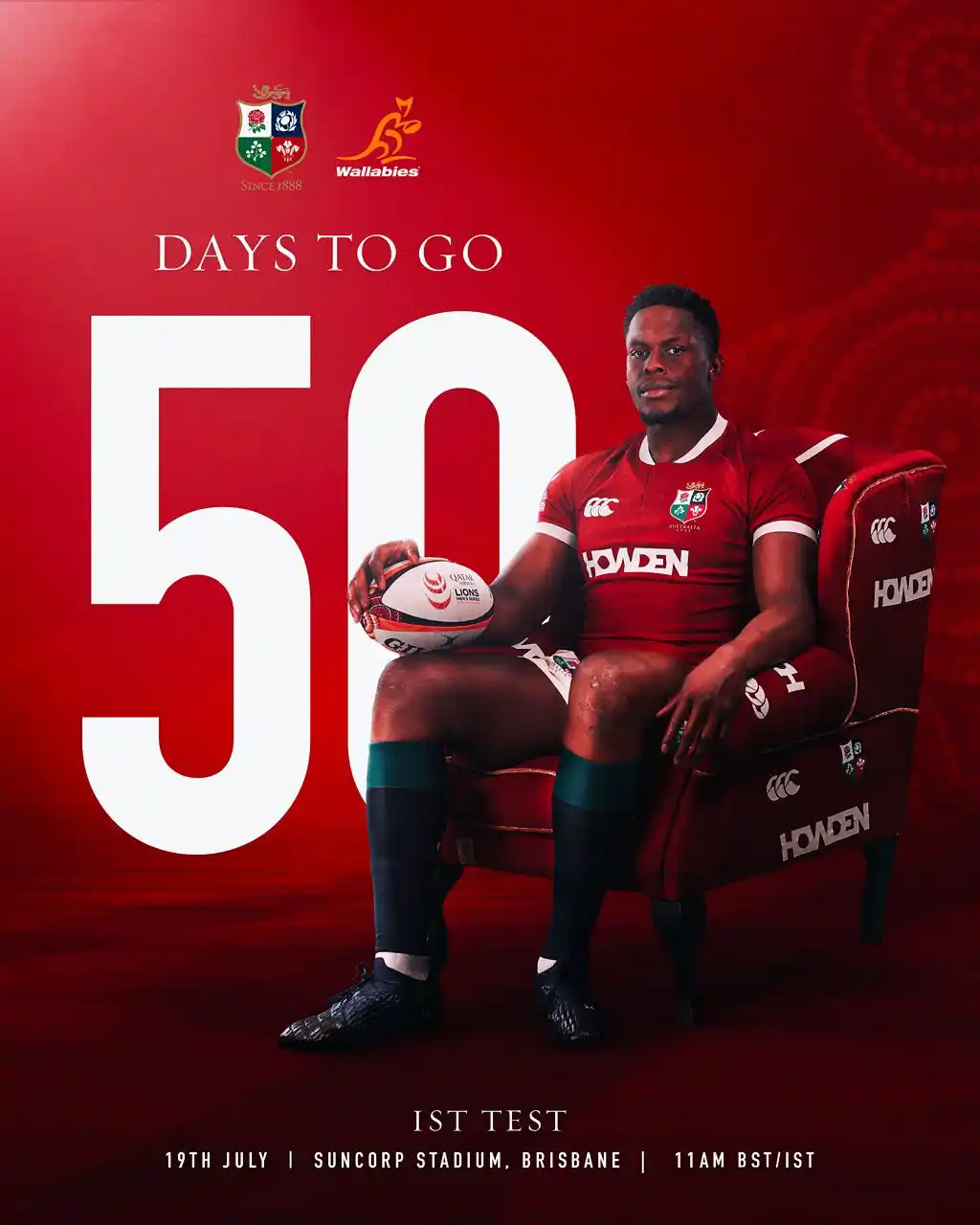 The British & Irish Lions post