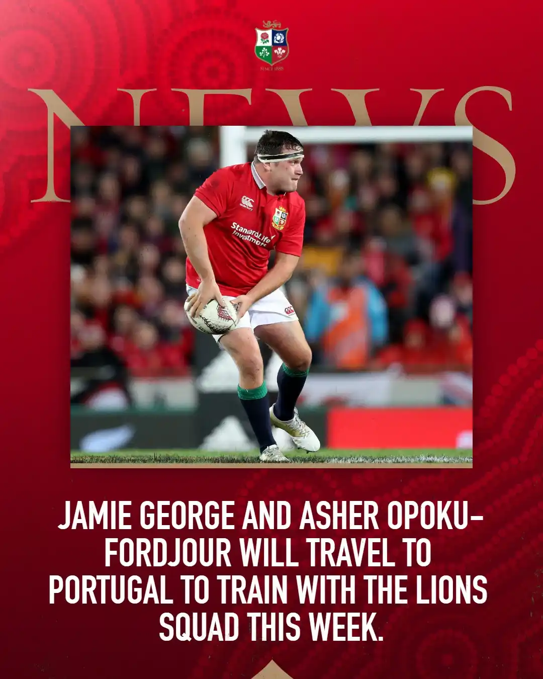 The British & Irish Lions post