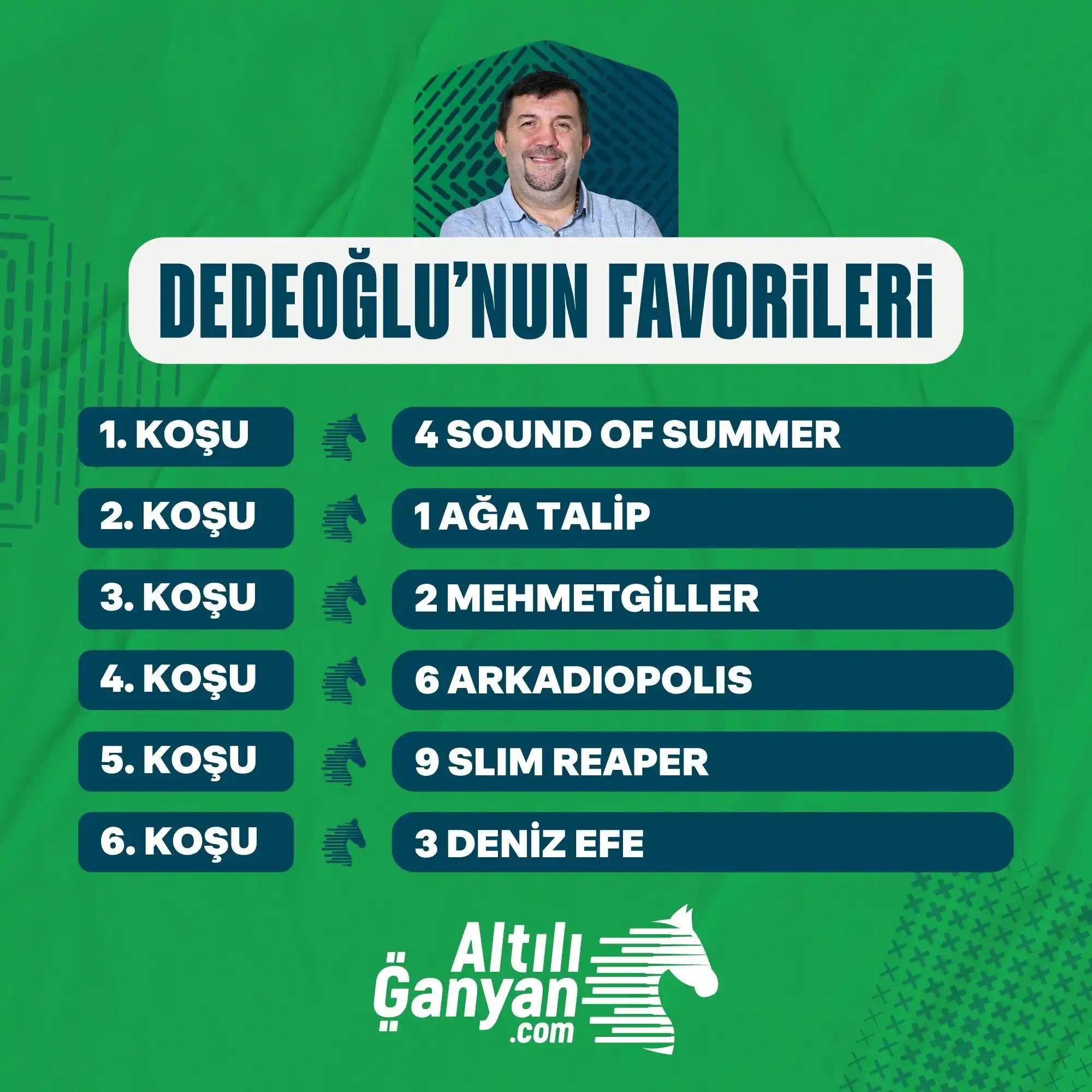 Image from AltılıGanyan.com: 💬 Uzman yazarımız Gökhan Dedeoğlu, İstanbul programında 1. 6'lıya gir...