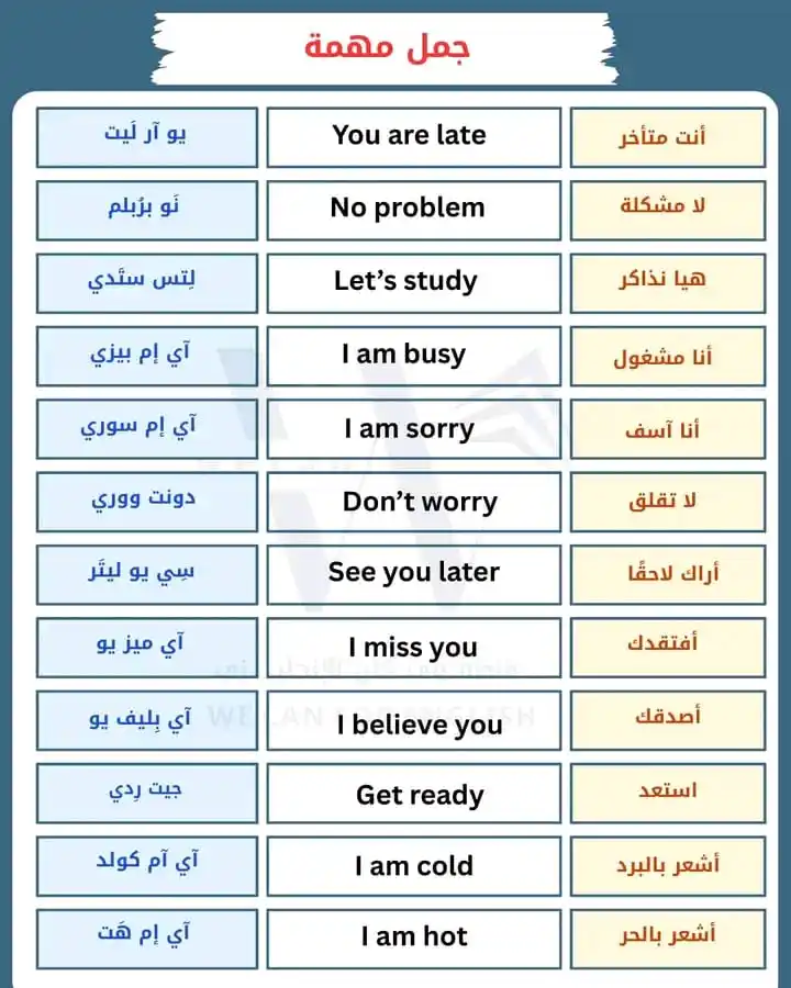 تعلم اللغة الانجليزية 📖 post