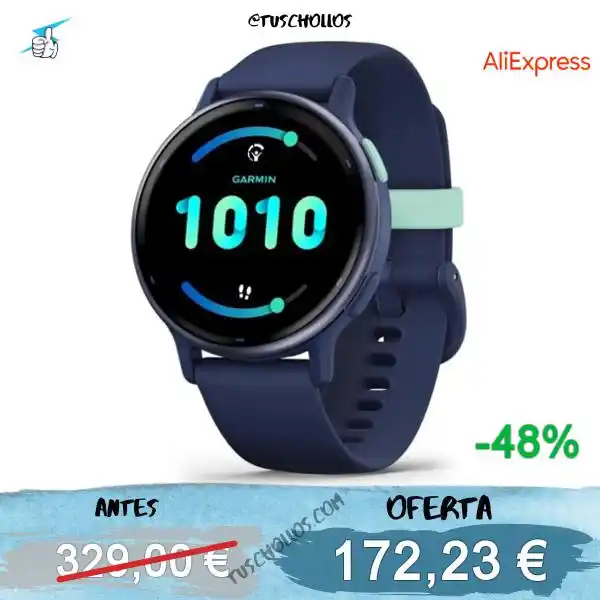 Image from Tuschollos - Ofertas, Chollos Y Gangas Todos Los Días De Amazon, Miravia Y Aliexpress!!!: *⌚️A CHOLLO GARMIN VÍVOACTIVE 5* <a class="text-blue-500 hover:underli...