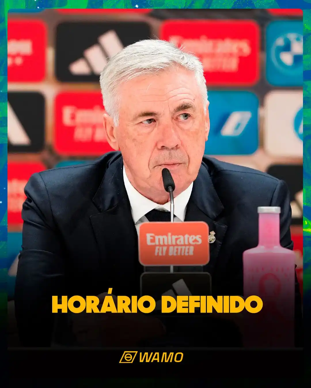 Image from Canal Wamo | Seleção Brasileira 🇧🇷: ✍️ ANOTA NA AGENDA! Carlo Ancelotti será apresentado oficialmente co...