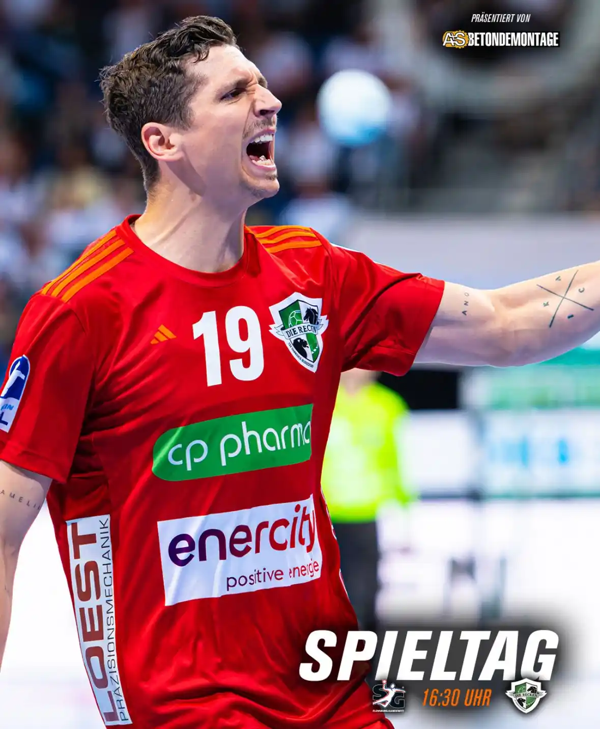 Image from DIE RECKEN: Auswärtsspieltag🐴💚 Wir sind heute um 16:30 Uhr bei der SG Flensburg...