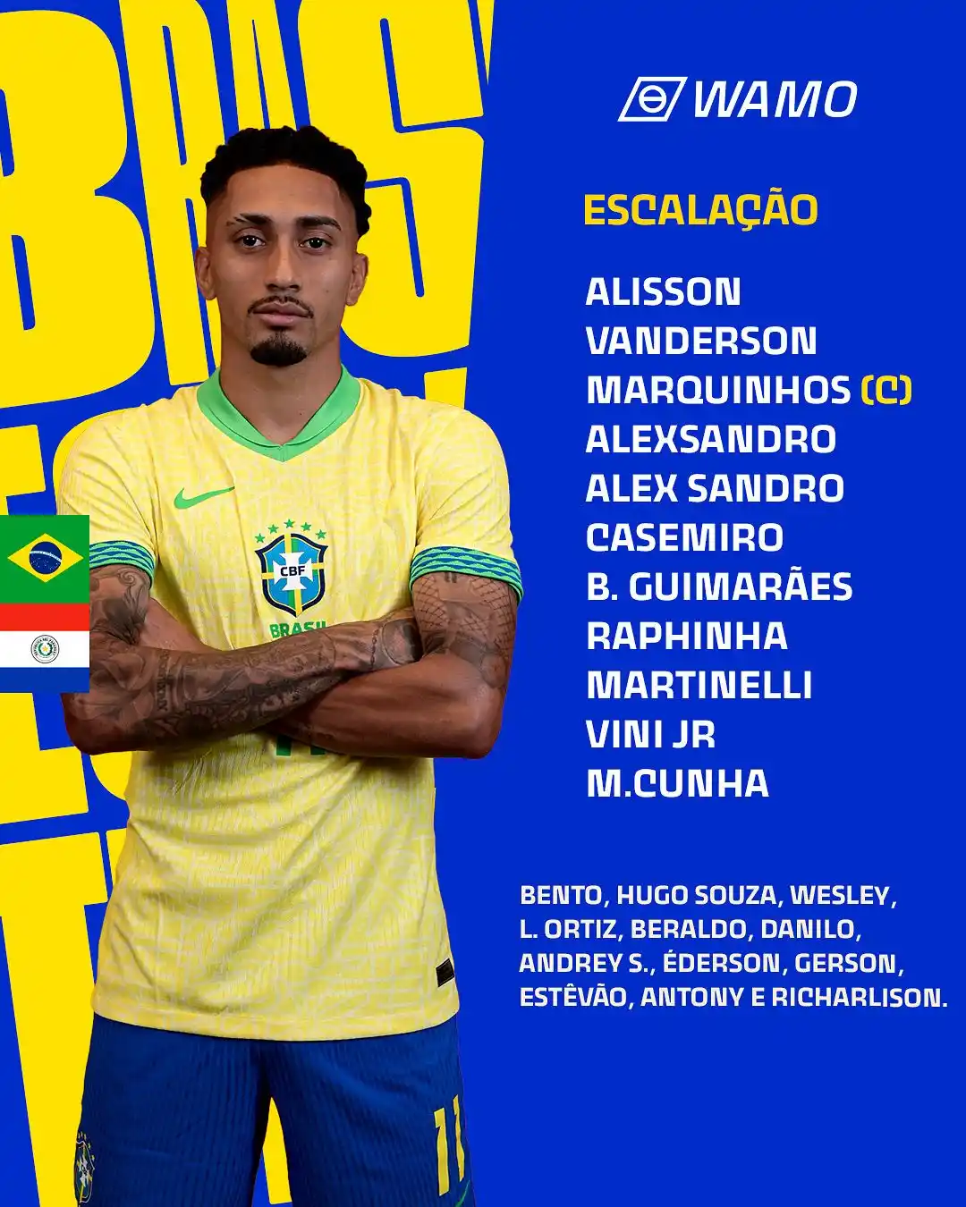 Canal Wamo | Seleção Brasileira 🇧🇷 post