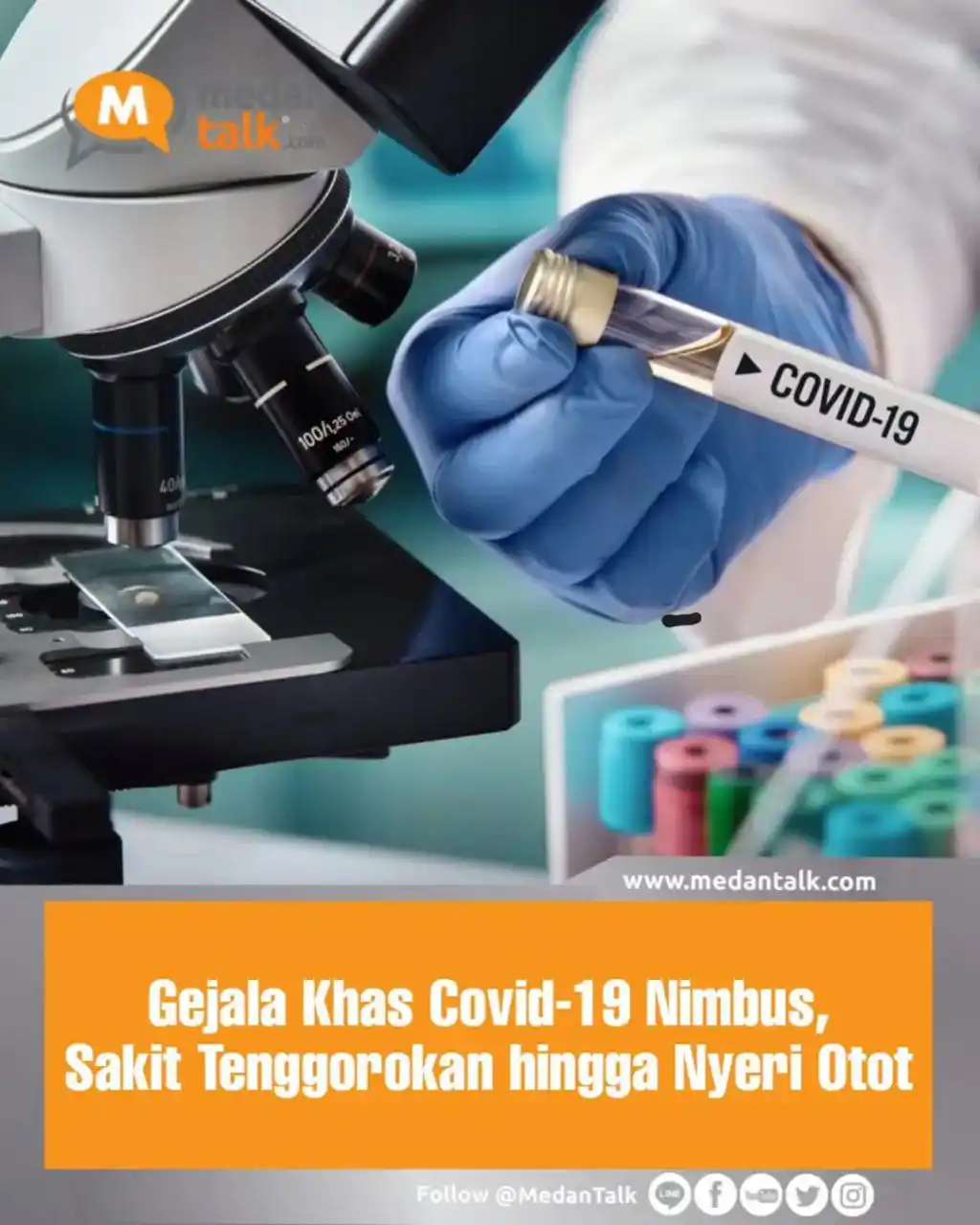 Image from MEDAN TALK | BERITA INFORMASI SEPUTAR DAERAH SUMATERA MEDAN DAN SEKITAR BMKG: Gejala Khas Covid-19 Nimbus, Sakit Tenggorokan hingga Nyeri Otot Geja...