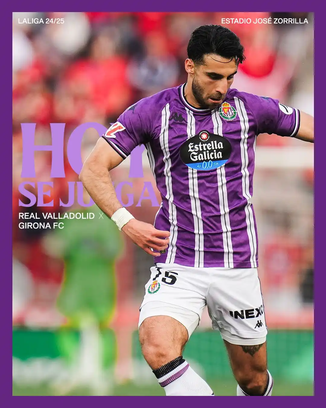 Image from Real Valladolid : ▪ HOY SE JUEGA A las 19:00H, en el José Zorrilla, <a class="text-blue-...