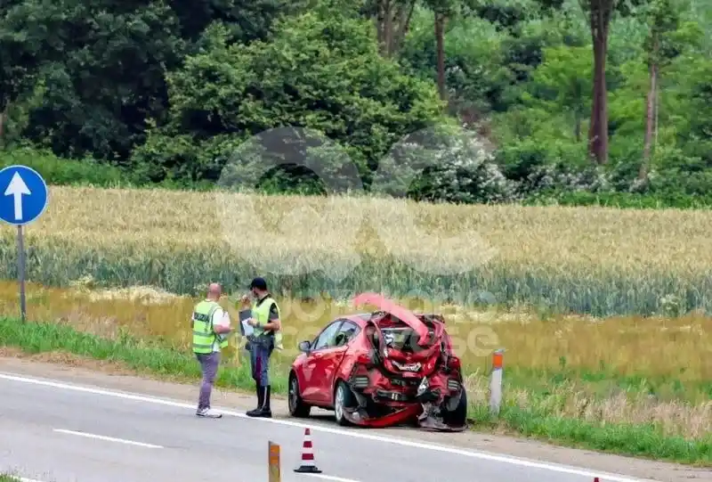 Image from QUOTIDIANO CANAVESE NOTIZIE: INCIDENTE MORTALE SULLA IVREA-SANTHIA' - Scontro auto-moto ad Albiano:...