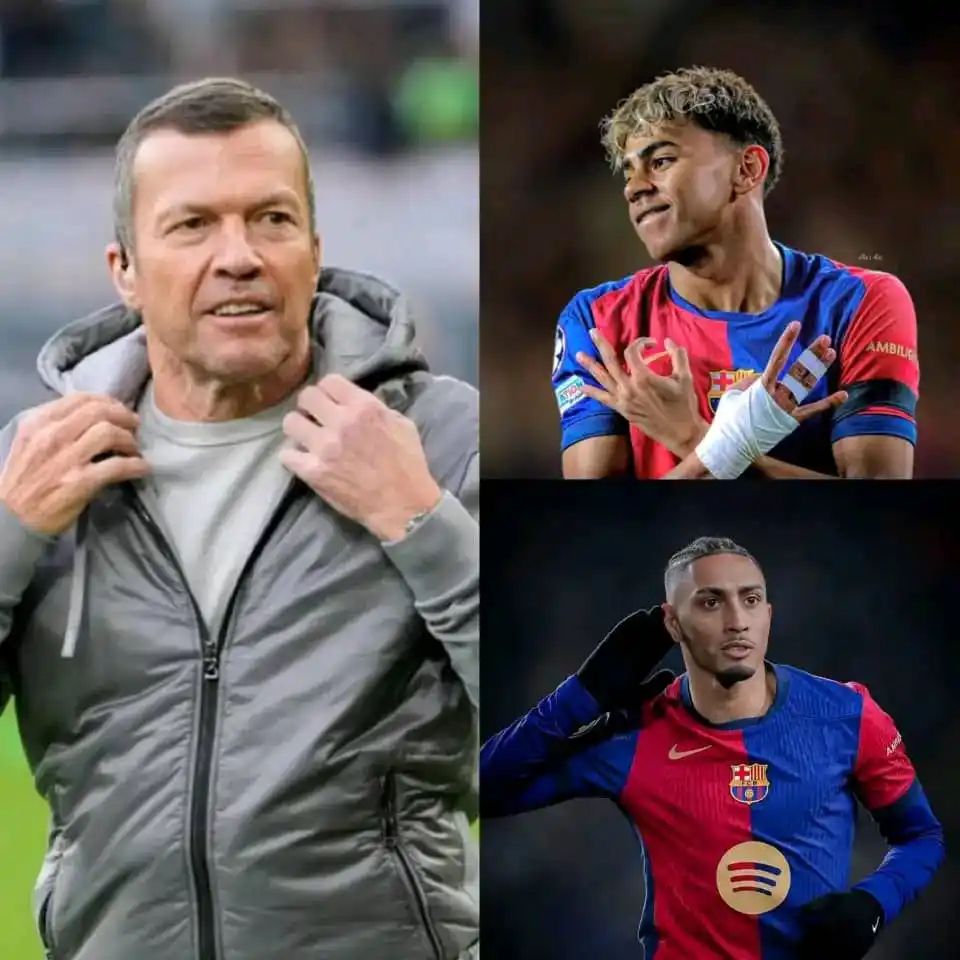 Image from La Casa Del Fútbol⚽. BARCELONA 🇪🇸 / REAL MADRID / MESSI 🇦🇷 / CRISTIANO RONALDO 🇵🇹: 💎 Los candidatos de Lothar Matthaus para el Balón de Oro. 🗣️ "Si tu...