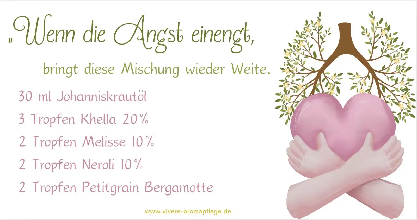 Image from Sabrina Herber_ViVere-Aromatherapie: *Wenn die Angst einengt – ein Duft, der wieder Weite schenkt* Angst k...