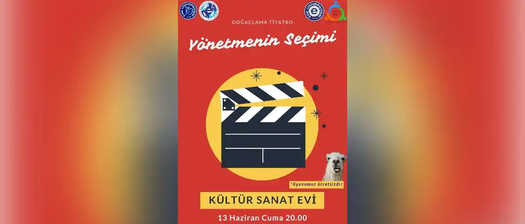 Image from Ege Üniversitesi: *YÖNETMENİN SEÇİMİ* _Doğaçlama Tiyatro Gösterisi_ 🕣 13 Haziran 2025 ...