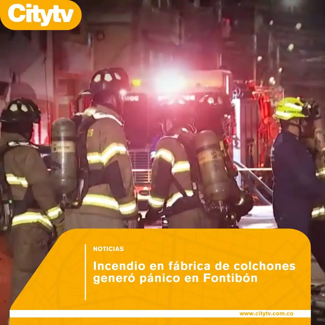 Image from CityTv: 🏭🔥 A pesar de la gravedad del incendio, no se reportaron personas he...