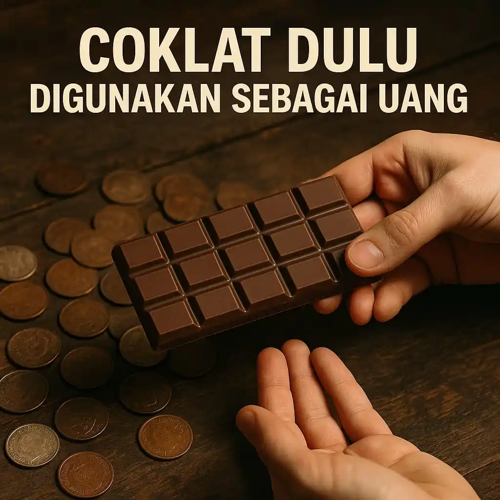 Image from Belajar | Fakta Dunia 🌏📚: *COKLAT DULU DIGUNAKAN SEBAGAI UANG 🍫💰🪙* ──────────────────── *Kamu...