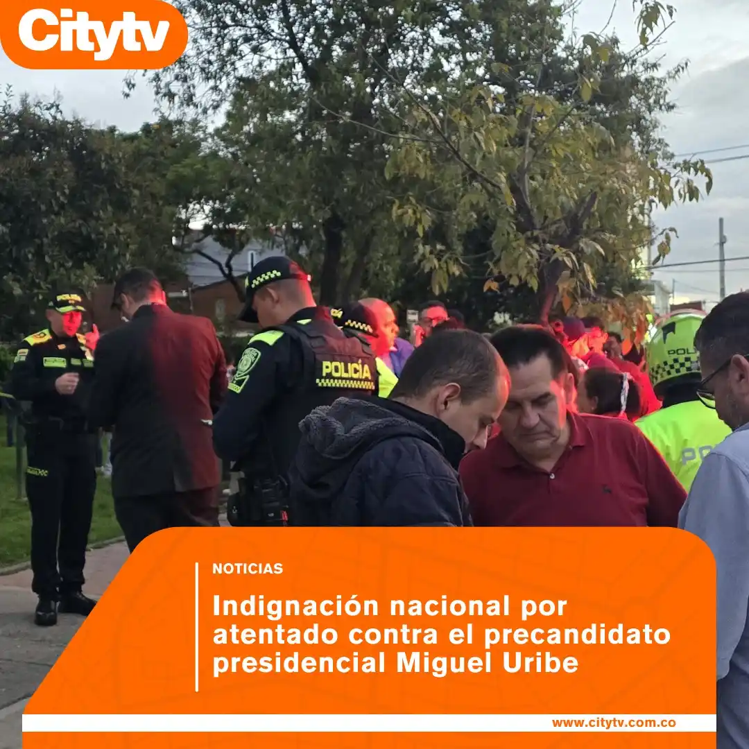 Image from CityTv: 🔴El senador se encontraba en un acto político en el barrio Modelia cu...
