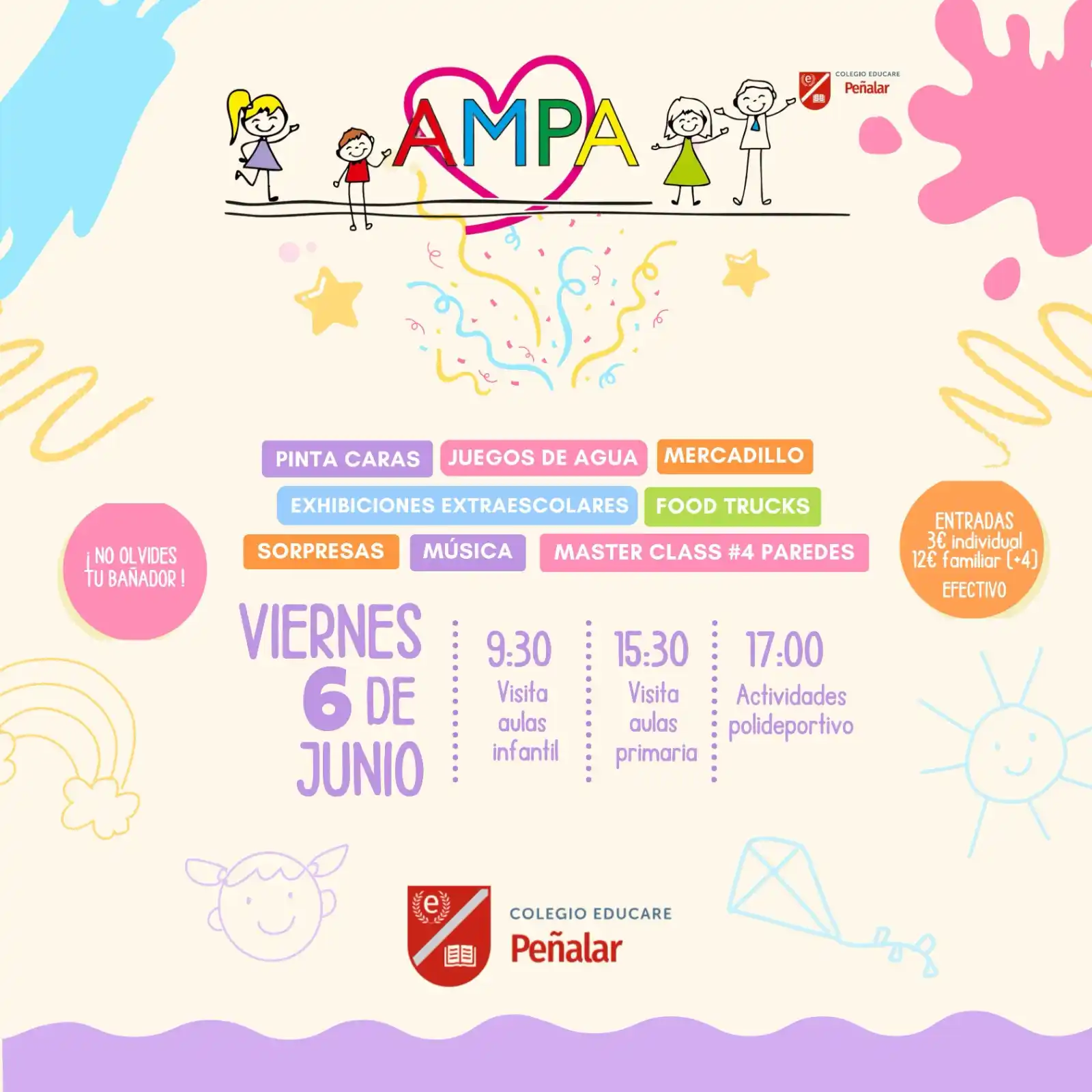 Image from Colegio EDUCARE Peñalar: 🎉👨👩👧👦 ¡Este viernes celebramos la Fiesta de las Familias Peñal...