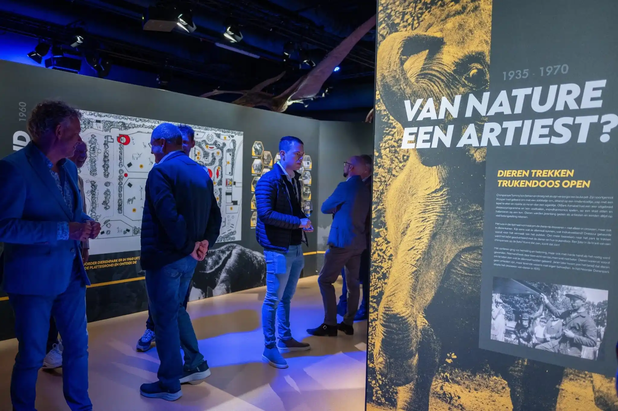 Image from Eftel-site.nl Media: Expositie Zoo Emmen 90 jaar in WILDLANDS geopend Lees verder op: http...