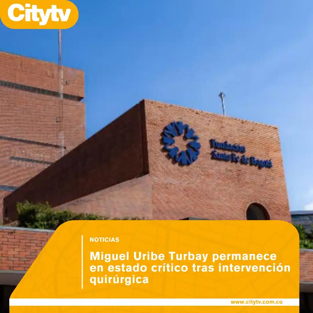 Image from CityTv: 🏨 Familia y seguidores de Miguel Uribe convocan jornadas de oración p...