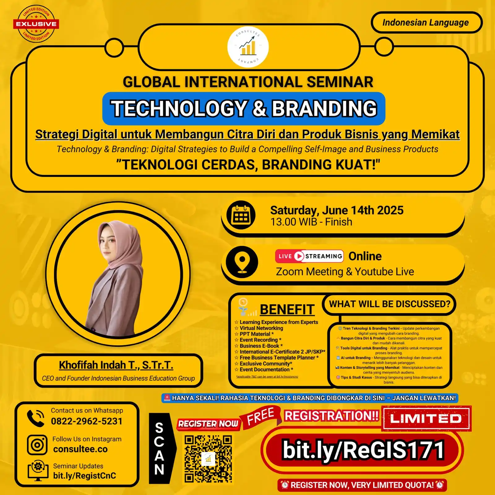 Image from Info Seminar Terbaru: ๐ ๐๐๐ข๐๐๐ ๐๐ก๐ง๐๐ฅ๐ก๐๐ง๐๐ข๐ก๐๐ ๐ฆ๐๐ ๐๐ก๐๐ฅ ๐ง๐๐๐๐ก๐ข...