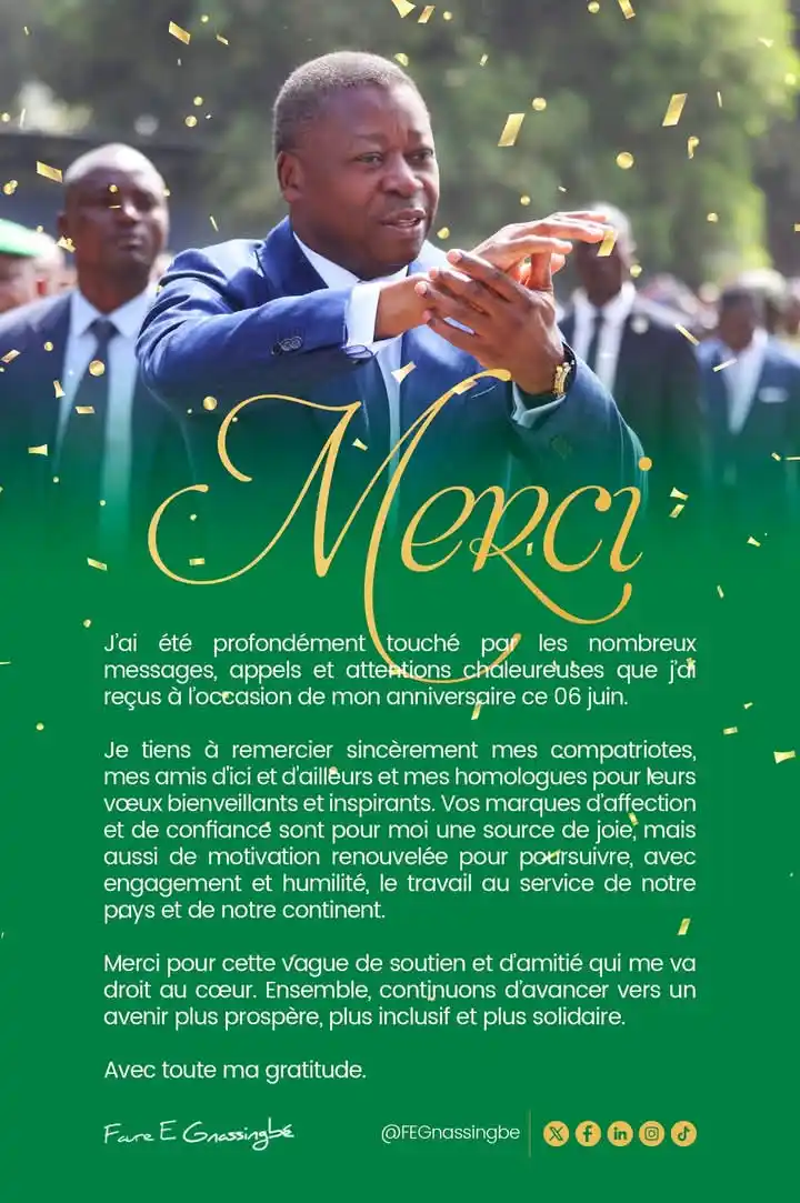 Présidence du Conseil du Togo post