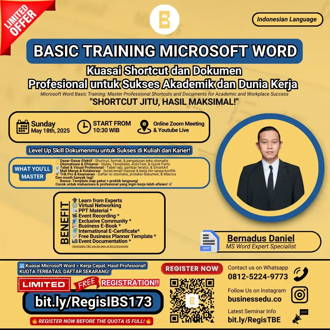 Image from Info Seminar Terbaru: ๐จ๐ ๐๐๐ฅ๐ข๐ฆ๐ข๐๐ง ๐ช๐ข๐ฅ๐ ๐๐๐ฆ๐๐ ๐ง๐ฅ๐๐๐ก๐๐ก๐๐จ Microsoft...