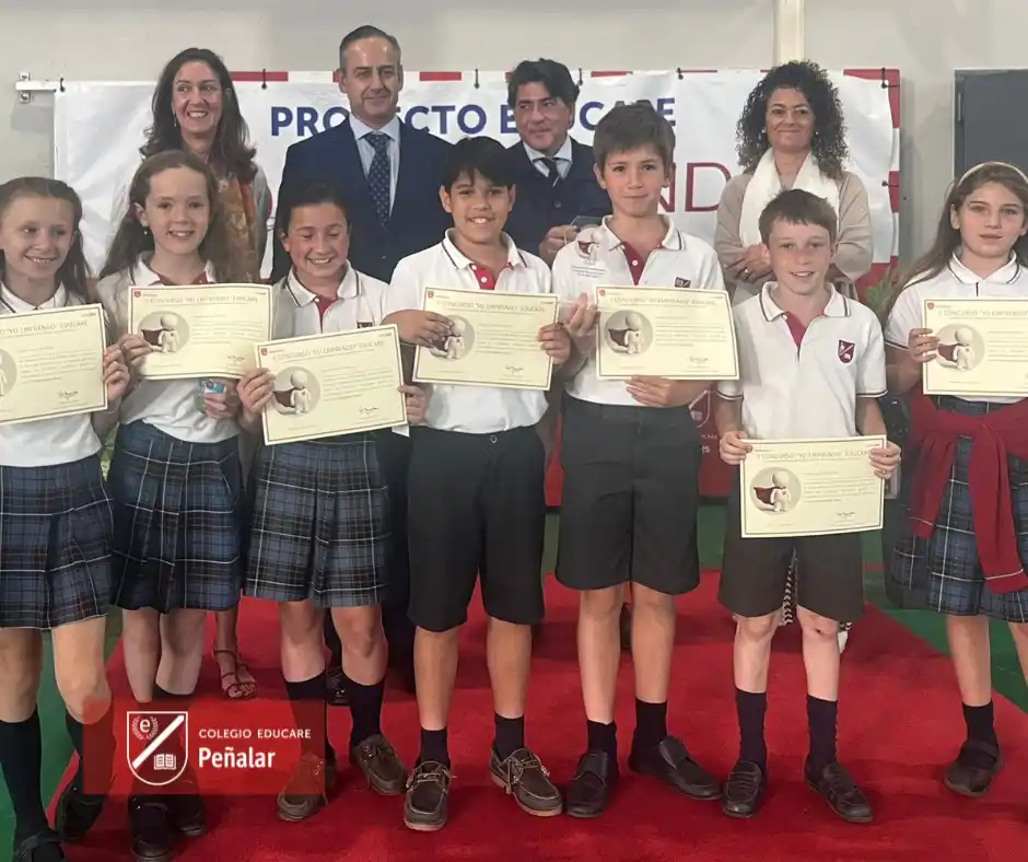 Image from Colegio EDUCARE Peñalar: 🎉 ¡Orgullo escolar! 🎉 Nuestros alumnos de 5º han participado con ent...