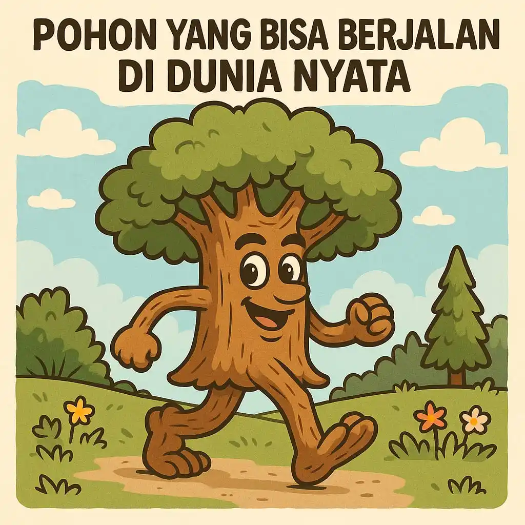 Image from Belajar | Fakta Dunia ๐๐: *๐ณโจ POHON YANG BISA BERJALAN DI DUNIA NYATA โจ๐ณ* โโโโโโโโโโโโโโโโโโโโ...