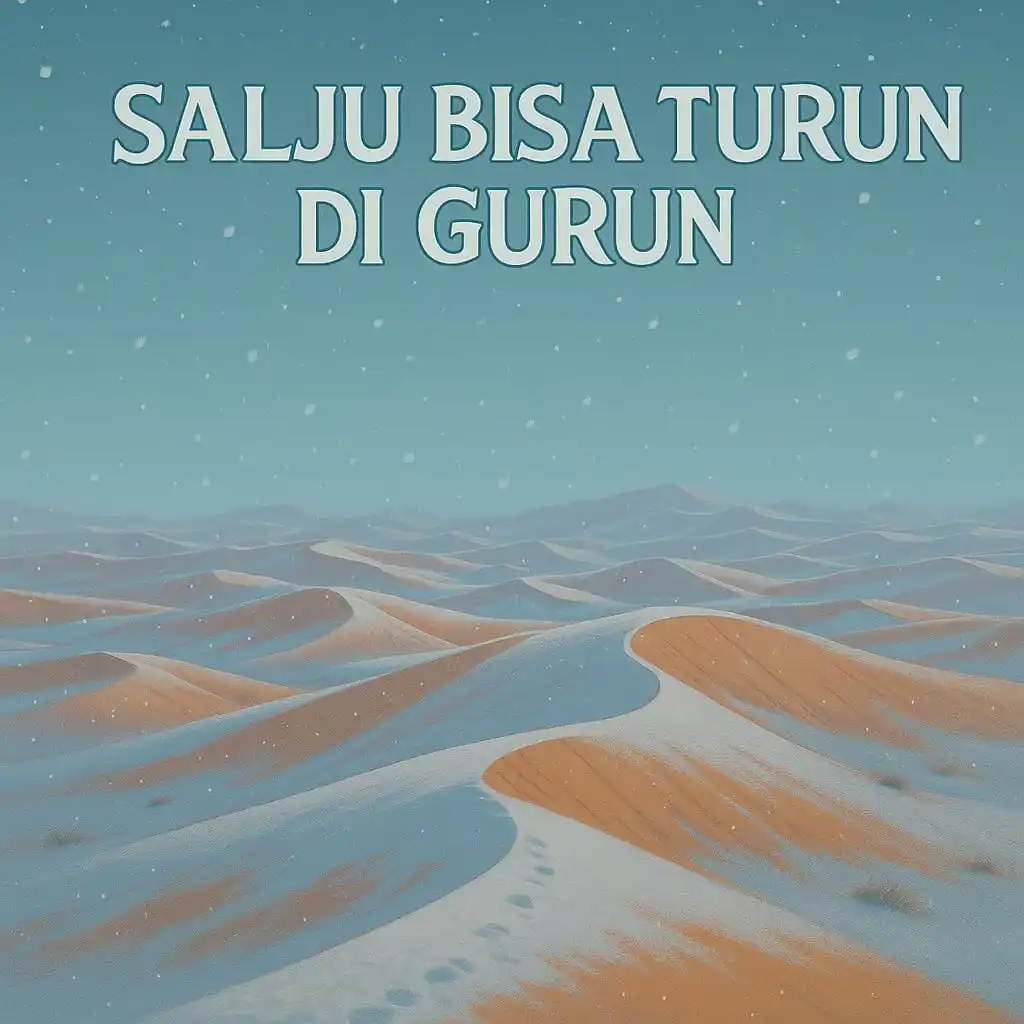 Image from Belajar | Fakta Dunia ๐๐: *โ๏ธ SALJU BISA TURUN DI GURUN? ๐๏ธ* โโโโโโโโโโโโโโโโโโโโ Kamu pikir gu...